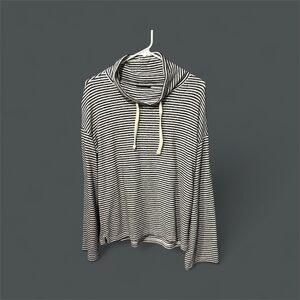 Lucky Brand Monochrome Striped Sweater